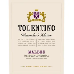 Tolentino Winemaker's Selection Malbec