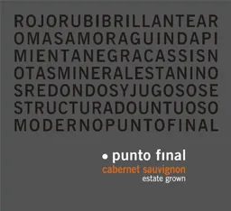 Punto Final Cabernet Sauvignon