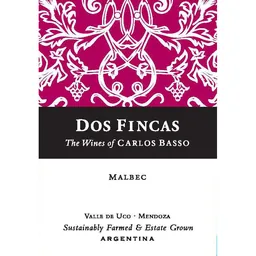 Carlos Basso Dos Fincas Malbec