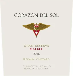 Malbec Los Chacayes Gran Reserva Revana Vineyard