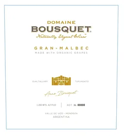 Domaine Bousquet Gran Organic Malbec