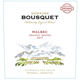 Domaine Bousquet Tupungato Organic Malbec