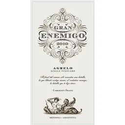 'Gran Enemigo' Agrelo Single Vineyard Cabernet Franc