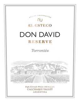 El Esteco Don David Reserve Torrontes