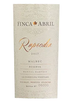 Rapsodia Malbec Reserva