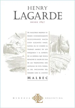 Henry Lagarde Malbec