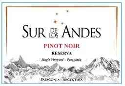 Sur de los Andes Reserva Pinot Noir