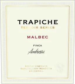Trapiche Terroir Series Finca Ambrosia Malbec