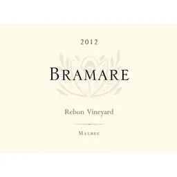 Bramare Rebon Vineyard Malbec