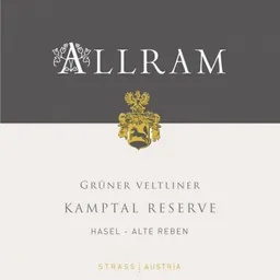 Allram Hasel Alte Reben Kamptal Reserve Gruner Veltliner