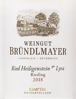 Brundlmayer Zobinger Heiligenstein Lyra Riesling