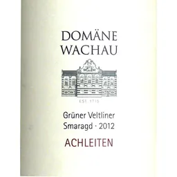Smaragd Achleiten Gruner Veltliner