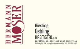 Hermann Moser Gebling Erste OTW Lage Riesling
