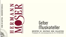 Hermann Moser Gelber Muskateller