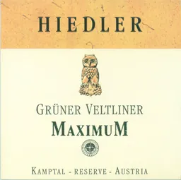 Hiedler Maximum Reserve Gruner Veltliner
