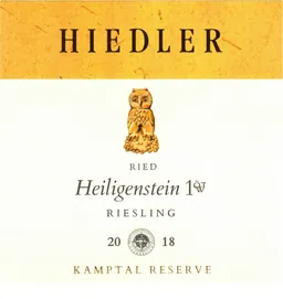 Hiedler Ried Heiligenstein Riesling Erste Lage