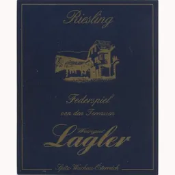 Karl Lagler Lagler Federspiel Setzberg Riesling