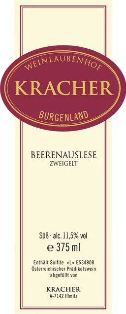 Beerenauslese Zweigelt