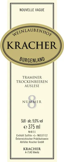 Trockenbeerenauslese Kollektion Traminer