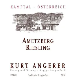 Kurt Angerer Ametzberg Riesling