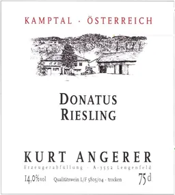 Kurt Angerer Donatus Riesling