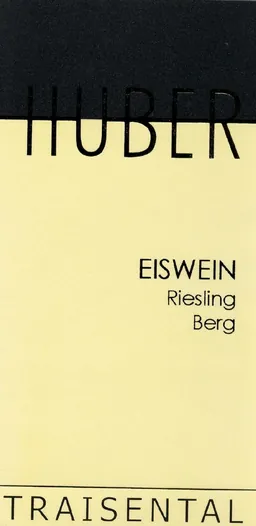 Markus Huber Berg Eiswein Riesling