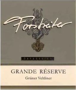 Meinhard Forstreiter Grande Reserve Gruner Veltliner