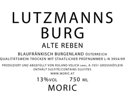 Lutzmannsburg Alte Reben Blaufrankisch