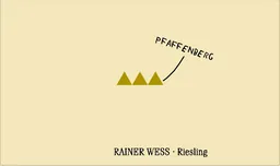 Rainer Wess Pfaffenberg Riesling