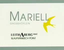 Wein und Schnaps Mariell Leithaberg Blaufrankisch Point