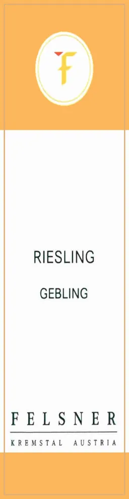 Weingut Felsner Felsner Gebling Riesling