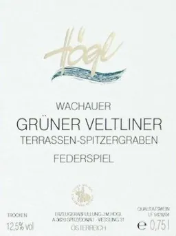 Terrassen Spitzergraben Federspiel Gruner Veltliner