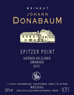 Spitzer Point Smaragd Gruner Veltliner
