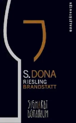 S.Dona Grand Select Brandstatt Riesling