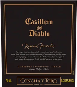 Casillero del Diablo Reserva Privada Cabernet Sauvignon