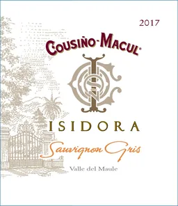 Cousino Macul Isidora Sauvignon Gris