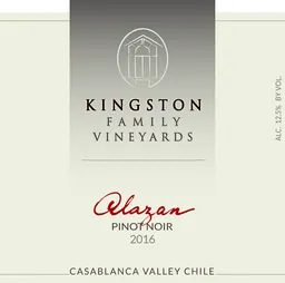 Kingston Family Vineyards Alazan Pinot Noir