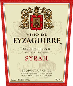 Vino de Eyzaguirre Syrah