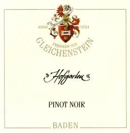 Freiherr von Gleichenstein Hofgarten Pinot Noir