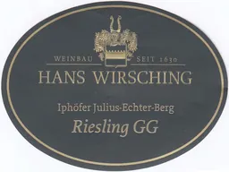 Weingut Hans Wirsching Iphofer Julius-Echter-Berg Riesling Grosses Gewachs