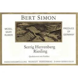 Serriger Herrenberg Riesling Auslese