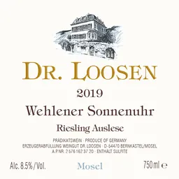 Wehlener Sonnenuhr Riesling Auslese