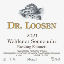 Wehlener Sonnenuhr Riesling Kabinett