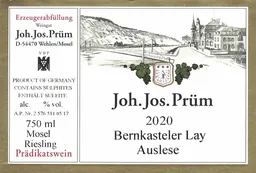 Bernkasteler Lay Riesling Auslese