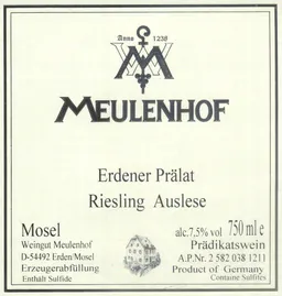 Erdener Pralat Riesling Spatlese