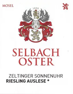 Zeltinger Sonnenuhr Riesling Auslese