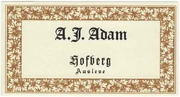 Hofberg Riesling Auslese