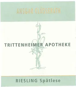 Trittenheimer Apotheke Riesling Spatlese