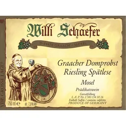 Graacher Domprobst Riesling Spatlese Number 10