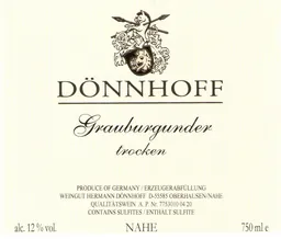 Nahe Grauburgunder Trocken